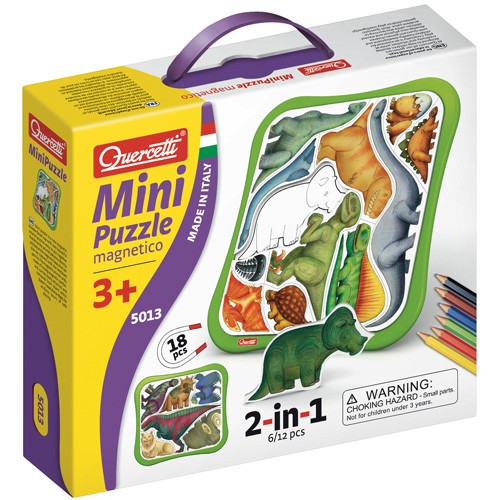 QUERCETTI - Mini Puzzle Dinozauri