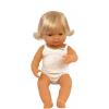 MINILAND Group - Baby European Fetita 38 cm