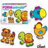 Diset - Puzzle cu animale