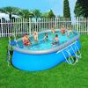 Bestway - Set Piscina Oval Fast Set