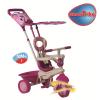 Smart Trike - Tricicleta Safari 4 in 1 Flamingo - Touch Steering