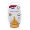 Chicco - Tetina Physiologic Cauciuc 0