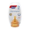 Chicco - Tetina Physiologic Cauciuc 2