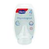 Chicco - Tetina Physiologic Silicon 4