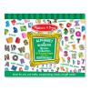 Melissa & Doug - Colectia de abtibilduri - Litere si numere