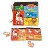 Melissa&Doug - Jucarie - Cartea din lemn cu animale magnetice