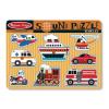 Melissa&Doug - Puzzle cu sunete Vehicule