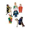 Melissa&Doug - Set papusi de lemn Castelani