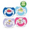 PHILIPS AVENT - Set 2 suzete din silicon Ursuleti 6+ 0% BPA