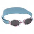 My First Shades - Ochelari de soare cu rama fluturi roz/bleu si banda bleu 2-4 ani