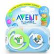 PHILIPS AVENT - Set 2 suzete din silicon Ursuleti 3+