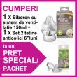 Tommee Tippee - Biberon Anticolici 150 ml + Set 2 Tetine PROMO
