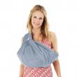 theBabaSling - Marsupiu Sling Bebe Dolphin Grey