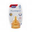 Chicco - Tetina Physiologic Cauciuc 4