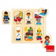Goula - Puzzle cu meserii