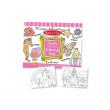 Melissa & Doug - Caiet jumbo cu desene pentru colorat - Roz
