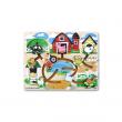 Melissa & Doug - Joc de lemn Ferma Labirint