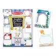 Melissa & Doug - Completeaza desenul - Bloc de desen cu schite predesenate