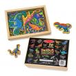 Melissa&Doug - Dinozauri din lemn cu magneti