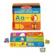 Melissa&Doug - Jucarie - Cartea din lemn cu litere magnetice