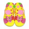 Melissa&Doug - Papuci de baie / plaja copii Bella Butterfly, mas 29-31