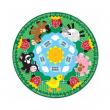 Melissa&Doug - Puzzle de podea circular Prieteni la ferma