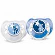 Philips Avent - Suzete de noapte 6-18 luni fara BPA