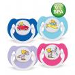 PHILIPS AVENT - Set 2 suzete din silicon Ursuleti 6+ 0% BPA
