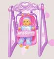 Sweet Baby - Balansoar muzical 2 in 1 cu papusa