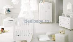 Baby Expert Italia - Set de pat DIAMANTE alb