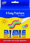 Galt - 6 Acuarele cu aplicator din burete - 6 Easy Painters