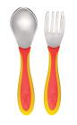 Tigex - Set 2 tacamuri lingura si furculita din inox 12l