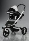 Recaro - Carucior Topline Microfibre Black/Silver + Young Profi Plus