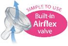 Philips Avent - Tetina Airflex 2 orificii x 2