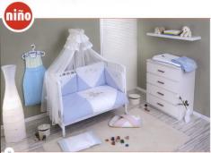 Nino - Lenjerie Patut 3+1 BAILE Blue