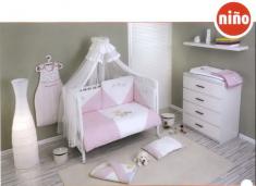Nino - Lenjerie Patut 6BB+1 BAILE Pink