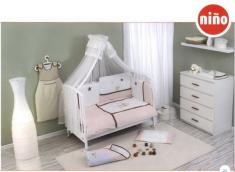 Nino - Lenjerie Patut 3BB+1 GATITO Pink