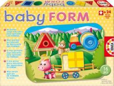 Educa - Puzzle Bebe cu Forme