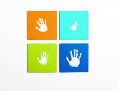 Pearhead - Canvas amprenta bleu
