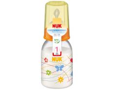 NUK - Biberon PP 110 ml tetina din silicon 0-6 luni