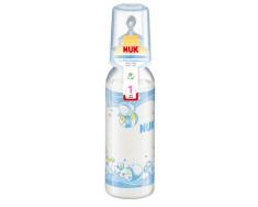 NUK - Biberon PP Baby Blue 240 ml tetina din silicon 0-6 luni