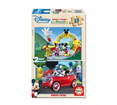 Educa - Puzzle Mickey Mouse House Club 2 x 25