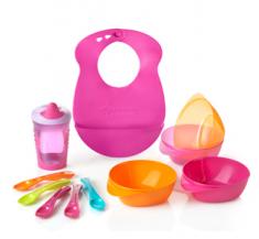 Tommee Tippee - Kit-ul de hranire Explora pt fete