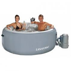 Lanaform - Piscina gonflabila cu hidromasaj Aqua Pleasure