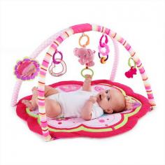 Bright Starts - Salteluta de activitati Pretty In Pink Sweet Safari