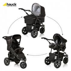 Hauck - Carucior Trio Viper T13 Caviar Grey