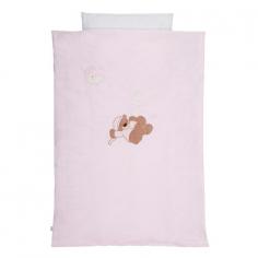 Nattou - Lenjerie cu 4 Piese Bibou Pink