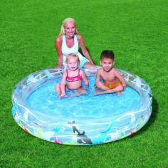 Bestway - Piscina Gonflabila Ocean Life Cu 2 Inele 152 cm