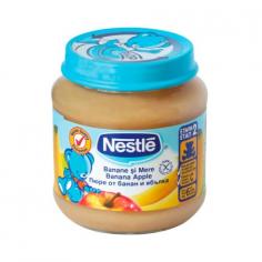 Nestle - Piure Banane si Mere 130G