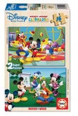 Educa - Puzzle 16 Piese cu Mickey Mouse